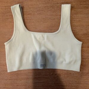 SET Active Ribbed Scoop Bralette